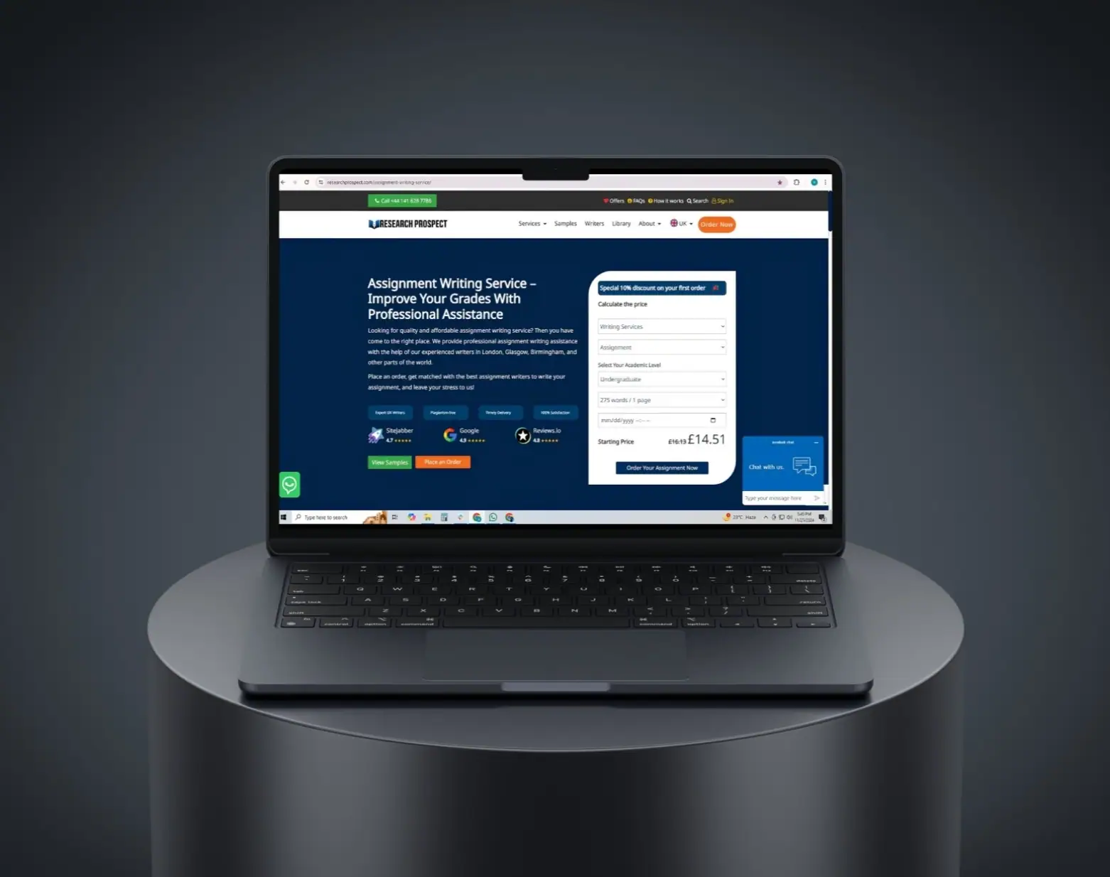 Research Prospect case study